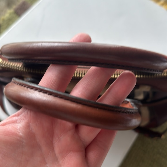 Burberry Brown Plaid Women's Bag - Picture 3 of 14